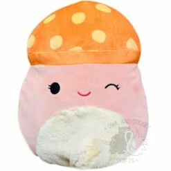 Squishmallow 12 Inch Alba The Orange Mushroom Plush Toy