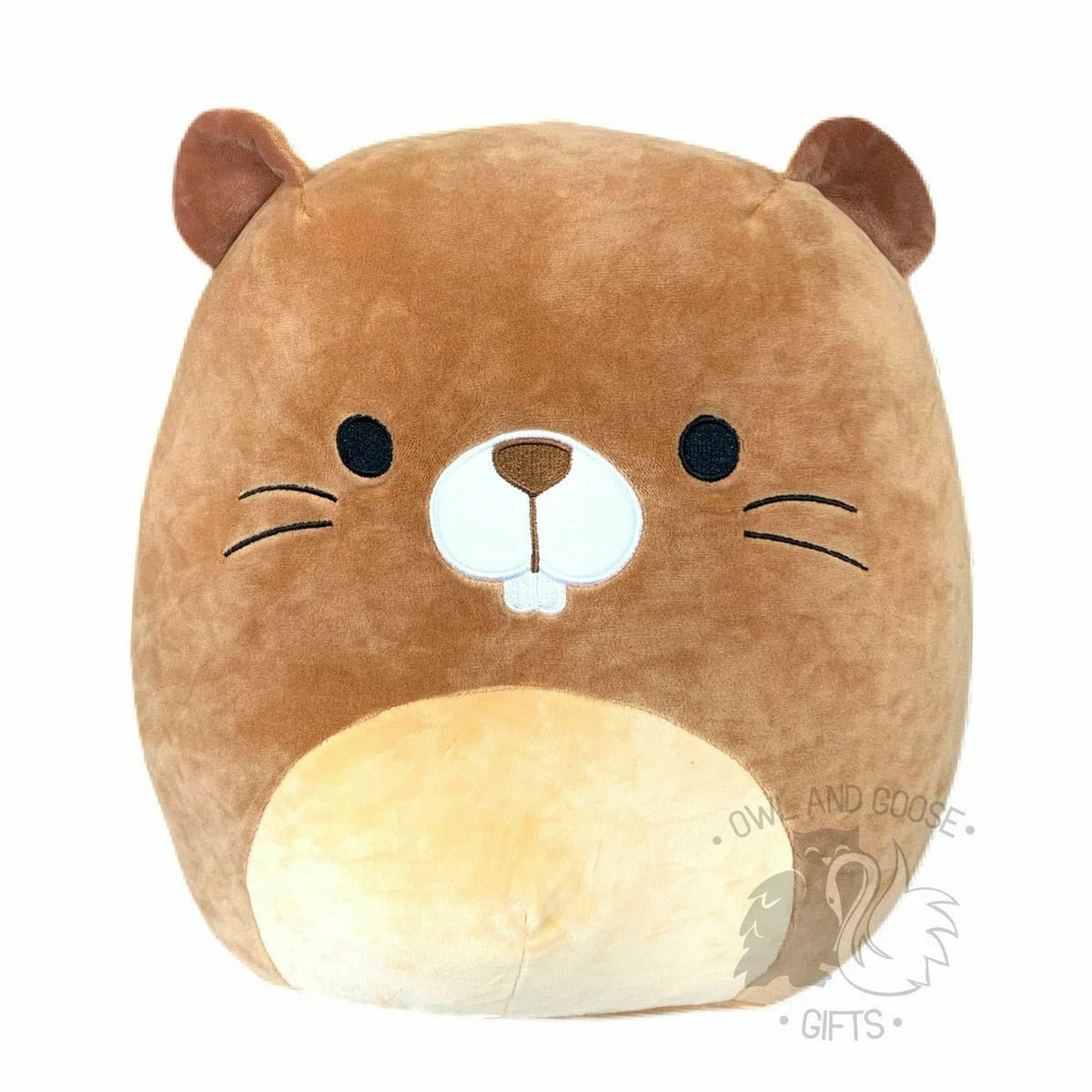 Squishmallow 12 Inch Chip The Beaver Plush Toy 3 Squishmallow 12 Inch Chip The Beaver Plush Toy