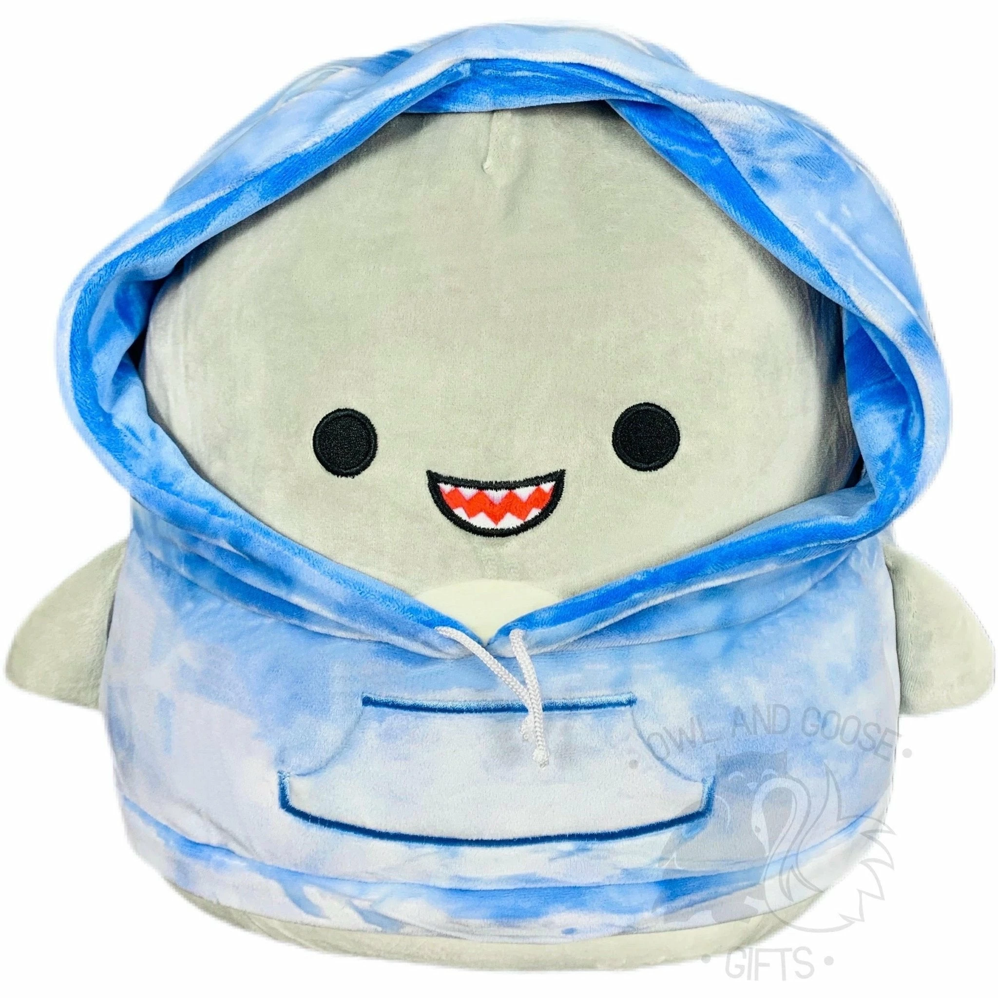 Squishmallow 12 Inch Gordon The Shark Hoodie Squad Plush Toy 3 Squishmallow 12 Inch Gordon The Shark Hoodie Squad Plush Toy
