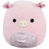 Squishmallow 12 Inch Peter The Pig Floral Easter Plush Toy