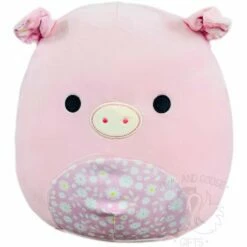 Squishmallow 12 Inch Peter The Pig Floral Easter Plush Toy