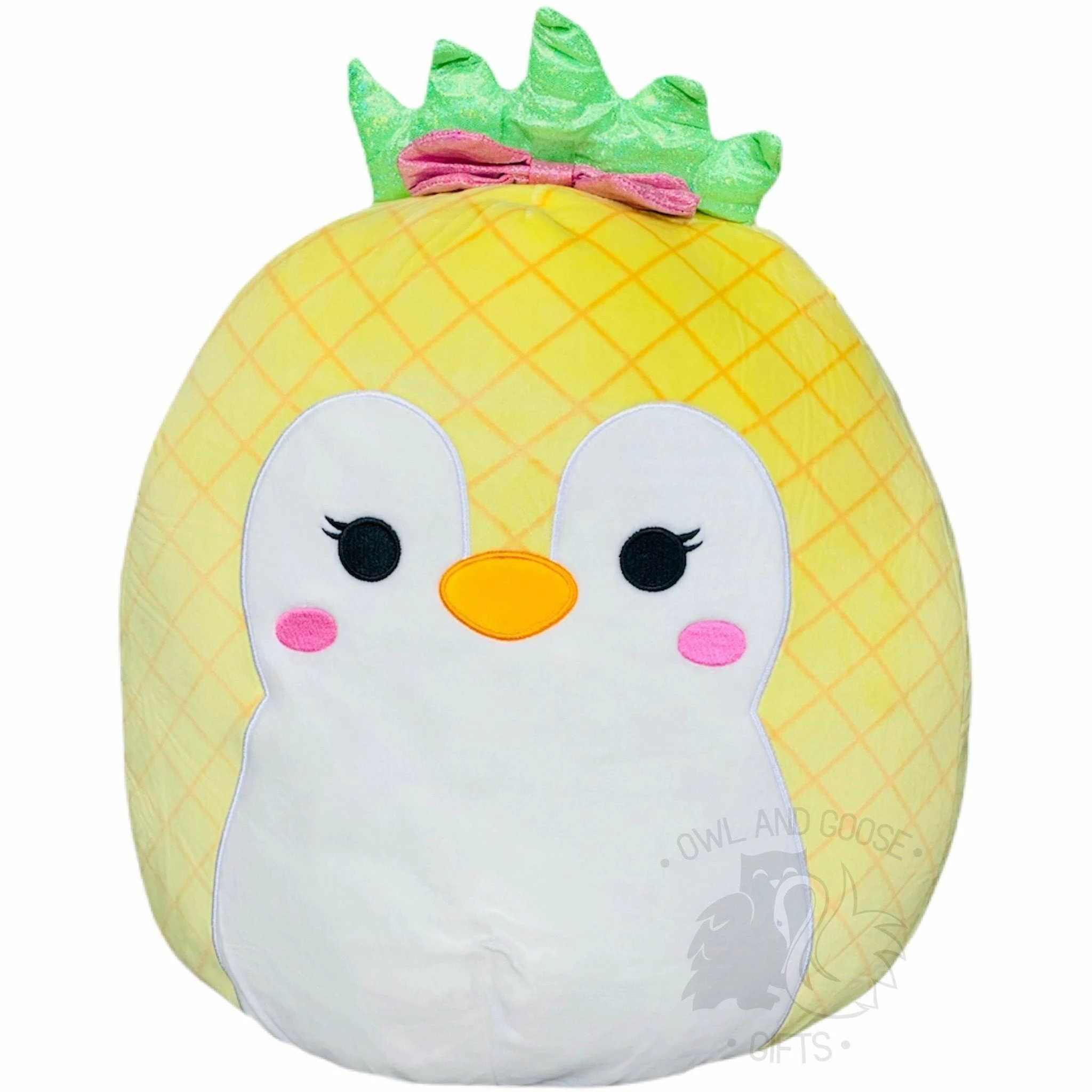 Squishmallow 14 Inch Piper The Penguin In Pineapple Costume Plush Toy 3 Squishmallow 14 Inch Piper The Penguin In Pineapple Costume Plush Toy