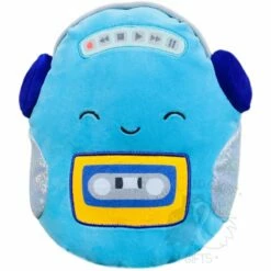 Squishmallow 8 Inch Adrian The Cassette Player Plush Toy