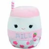Squishmallow 8 Inch Amelie The Strawberry Milk Plush Toy