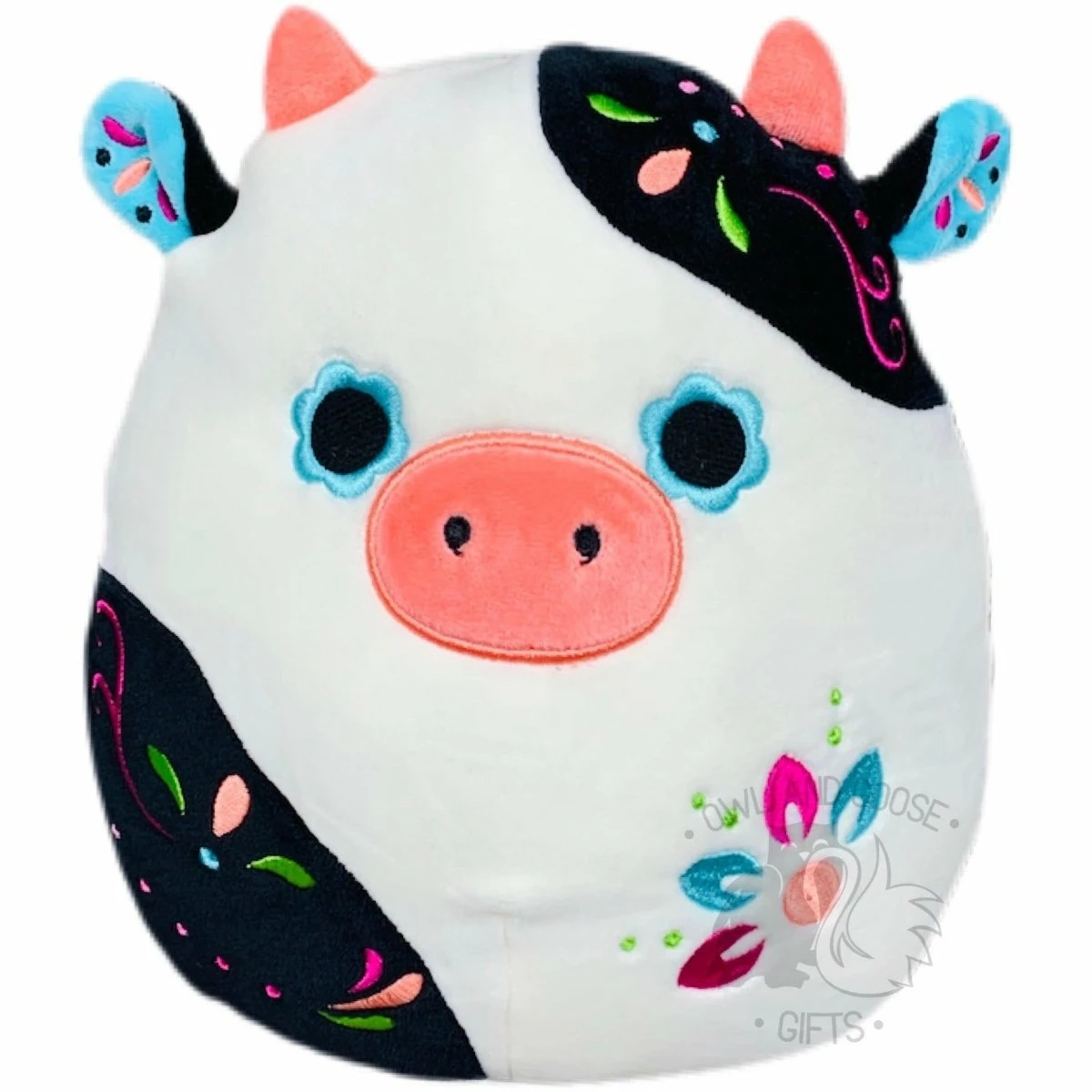 Squishmallow 8 Inch Connor The Cow Day Of The Dead Plush Toy 3 Squishmallow 8 Inch Connor The Cow Day Of The Dead Plush Toy