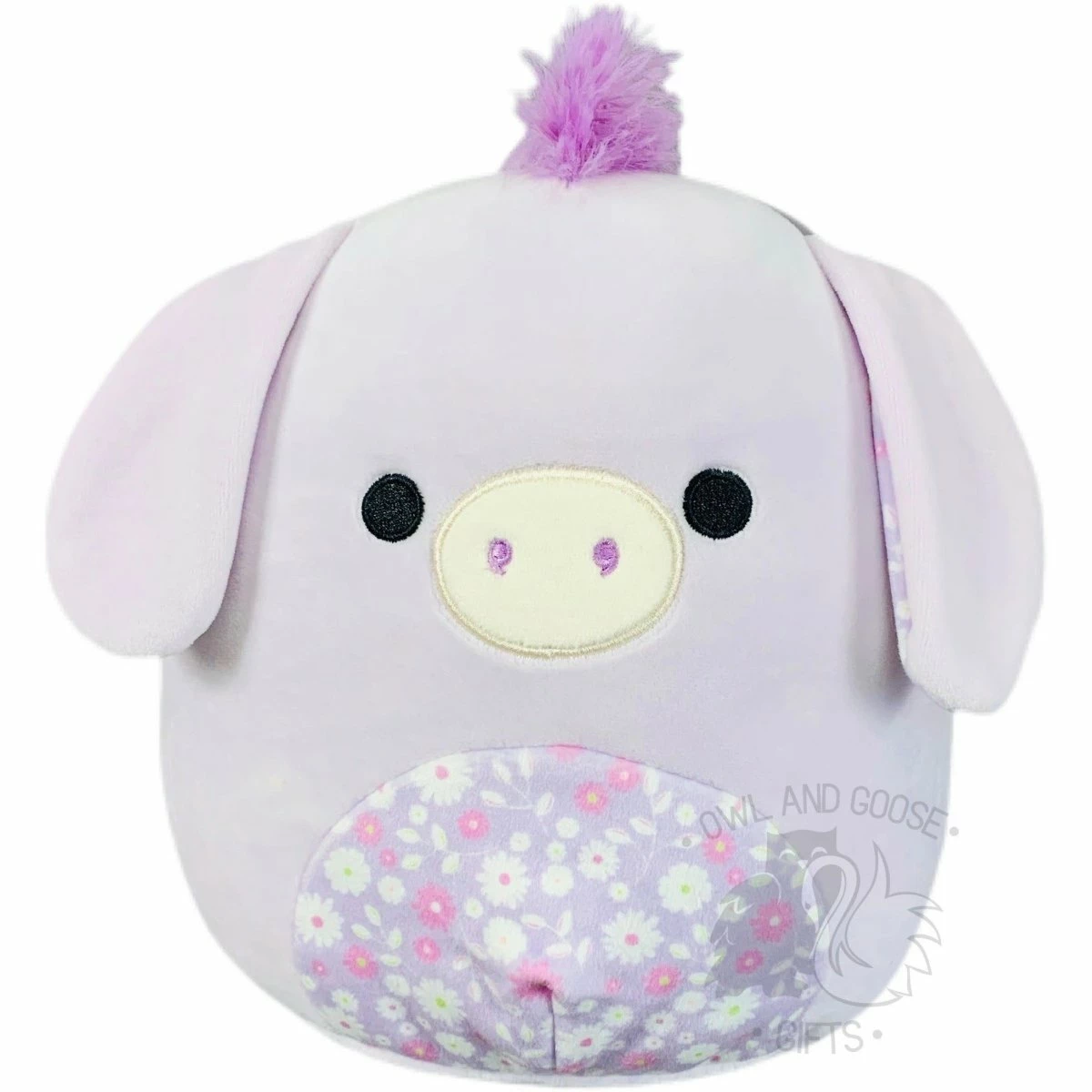 Squishmallow 8 Inch Delzi The Donkey Floral Easter Plush Toy 3 Squishmallow 8 Inch Delzi The Donkey Floral Easter Plush Toy
