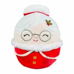 Squishmallow 8 Inch Nicolette The Mrs. Claus Squisharoys Christmas Plush Toy