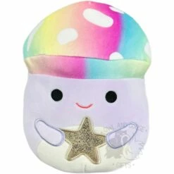 Squishmallow 8 Inch Mahdi The Mushroom With Star Plush Toy