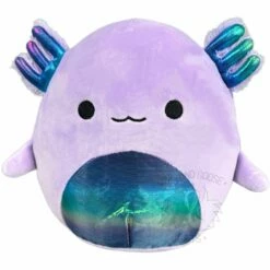 Squishmallow 8 Inch Monica The Purple Axolotl Plush Toy