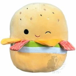 Squishmallow 8 Inch Geronimo The Breakfast Sandwich Plush Toy