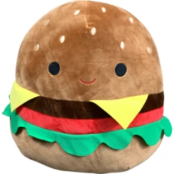 Squishmallow 14 Inch Carl The Cheeseburger Plush Toy